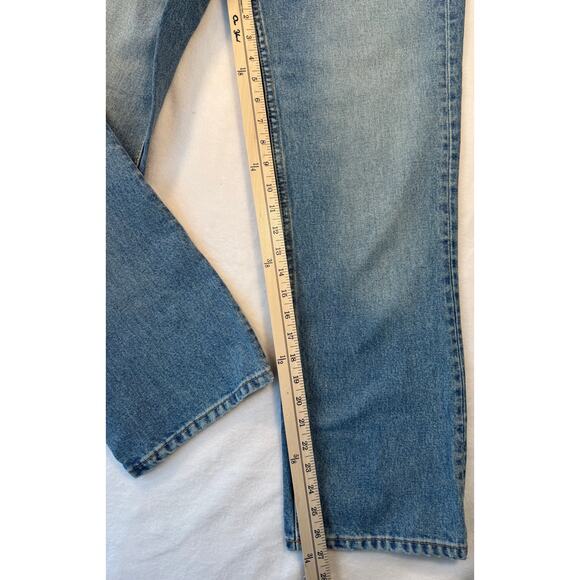 RE/DONE Denim 70s Straight Jeans High Rise Non Stretch Light Wash 27 4 6 - Picture 10 of 11